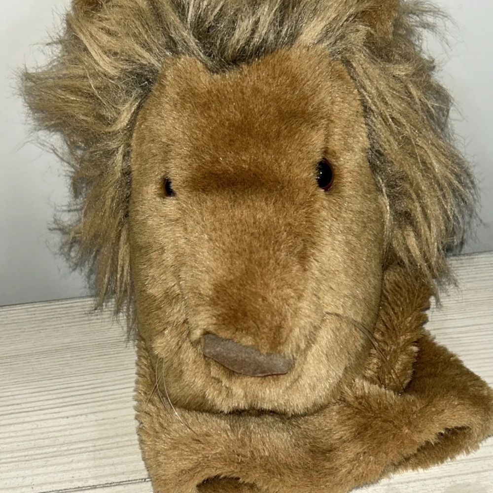 Vintage 1985 R Dankin Co Lion Puppet